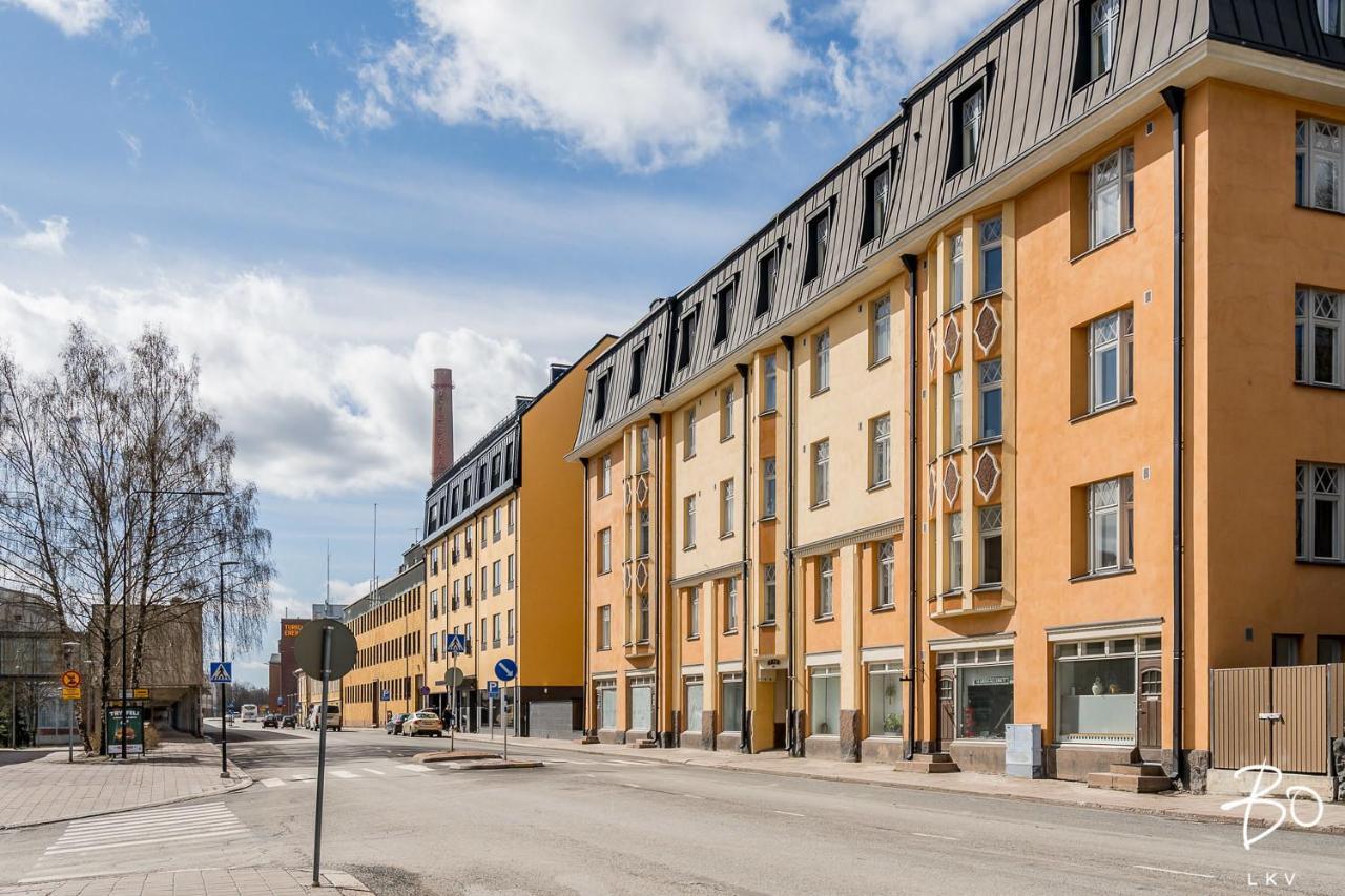 Riverside Lux With 2 Bedrooms, Car Park Garage And Sauna Turku Ngoại thất bức ảnh