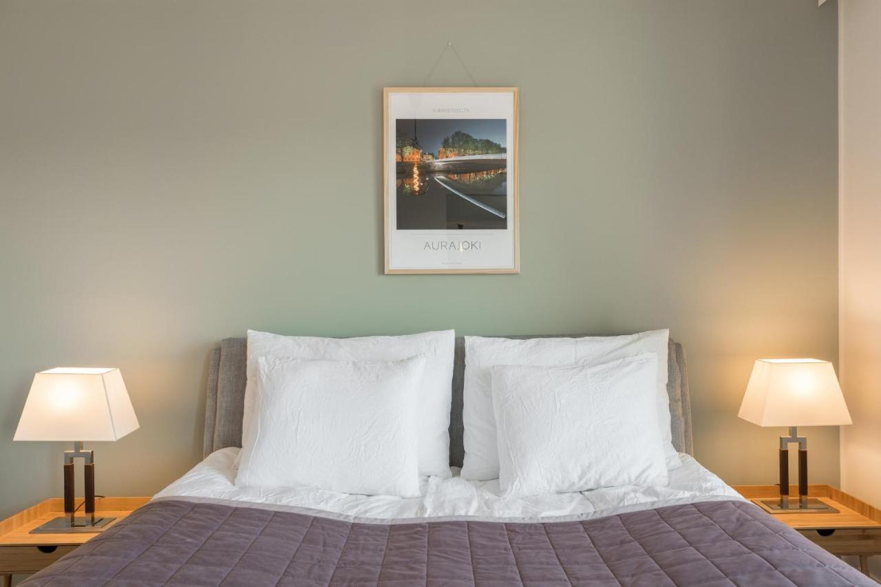 Riverside Lux With 2 Bedrooms, Car Park Garage And Sauna Turku Ngoại thất bức ảnh